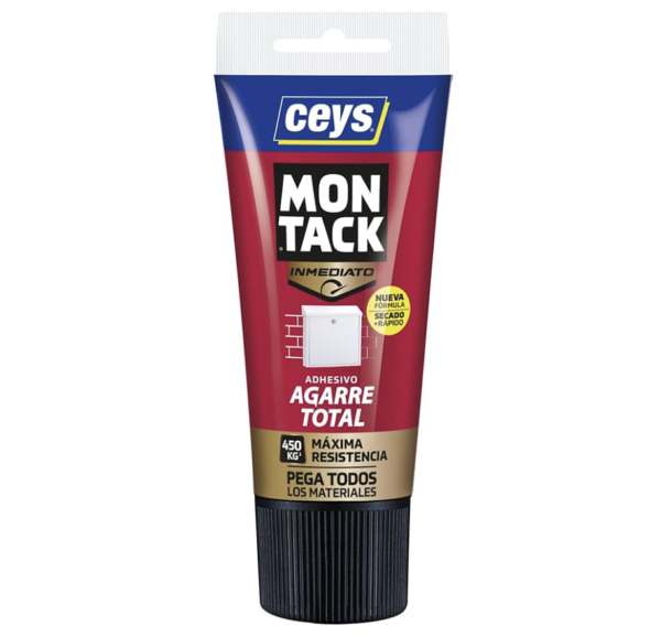 Ceys - Adhesivo de montaje - Montack a.t - Inmediato - Tubo 260 G